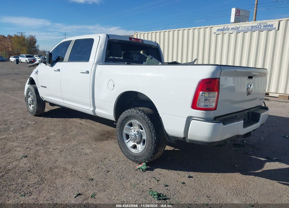2021 RAM 2500 BIG HORN  4X4 6'4 BOX VIN: 3C6UR5DL8MG628468