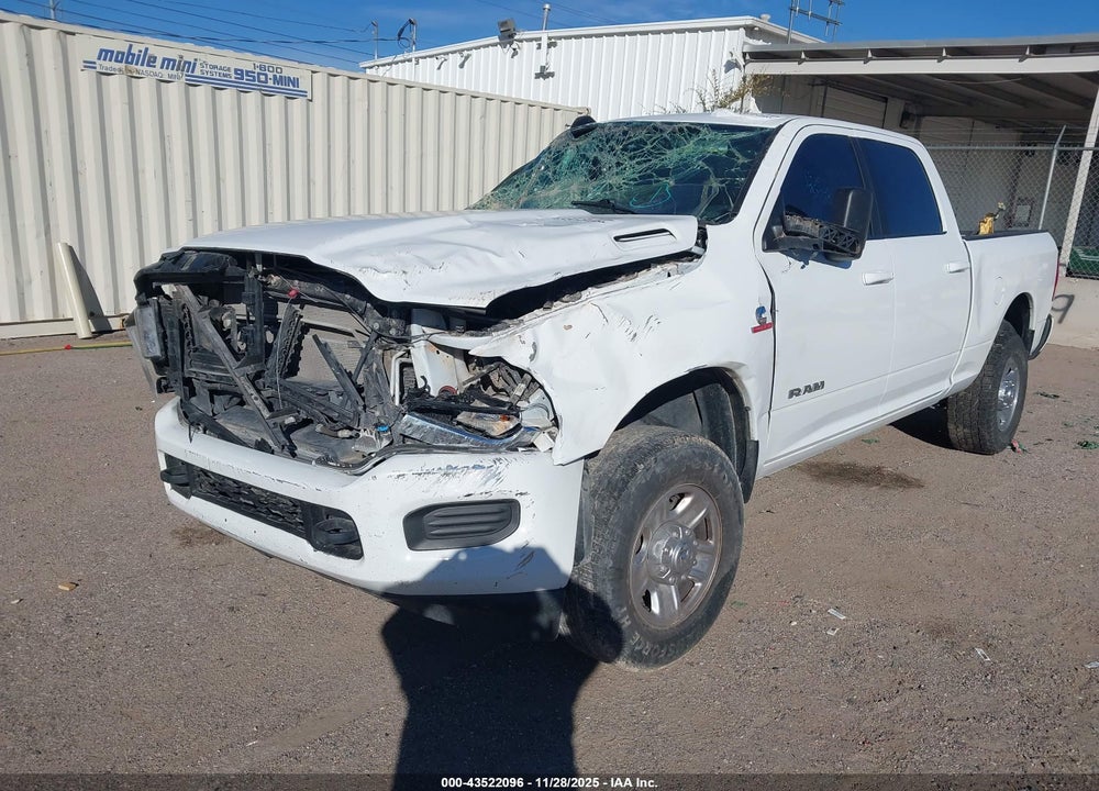 2021 RAM 2500 BIG HORN  4X4 6'4 BOX VIN: 3C6UR5DL8MG628468