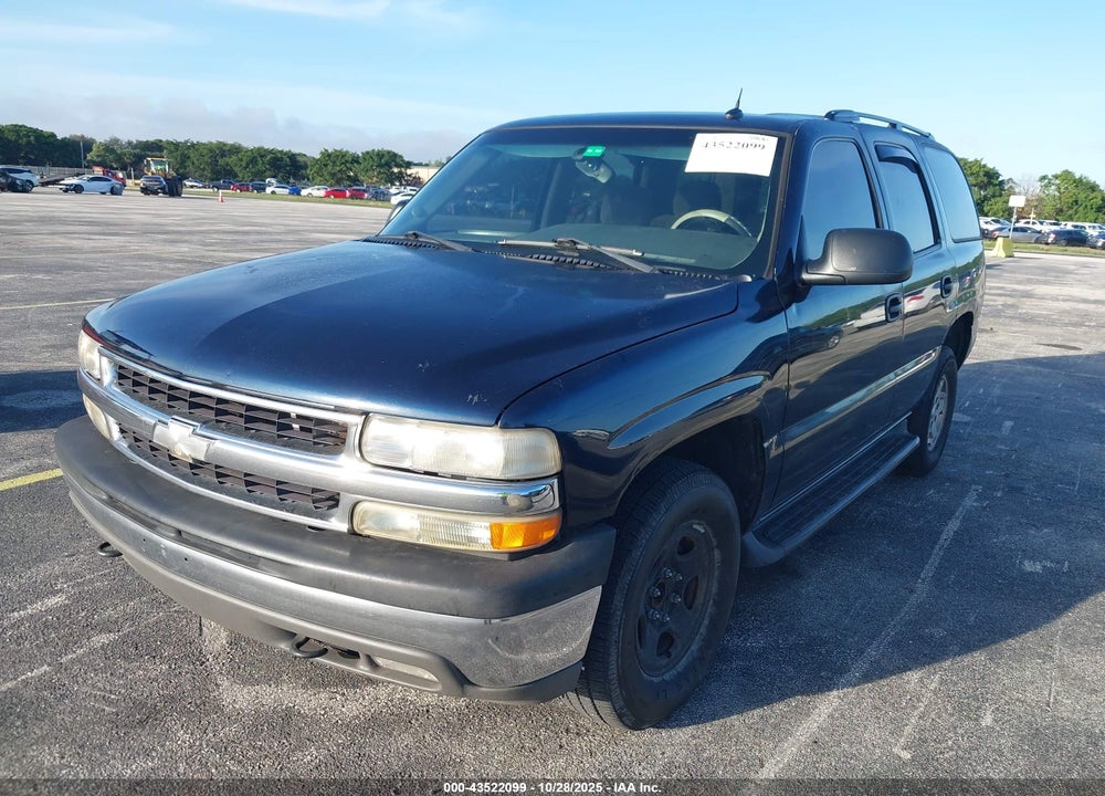 2005 CHEVROLET TAHOE LS VIN: 1GNEK13T05J184313