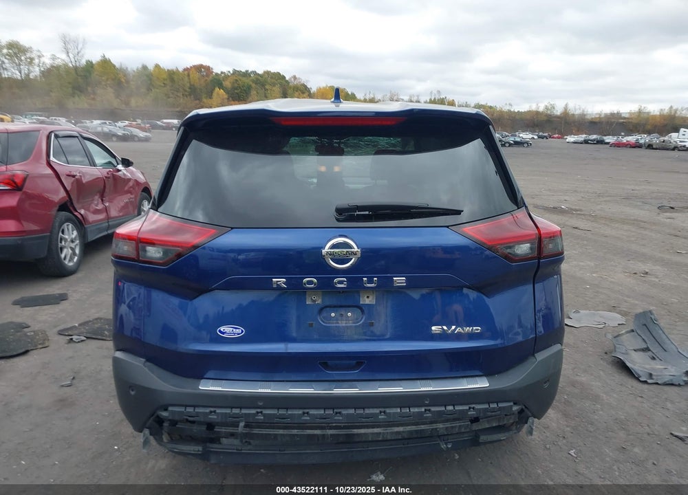 2021 NISSAN ROGUE SV INTELLIGENT AWD VIN: JN8AT3BB9MW213984