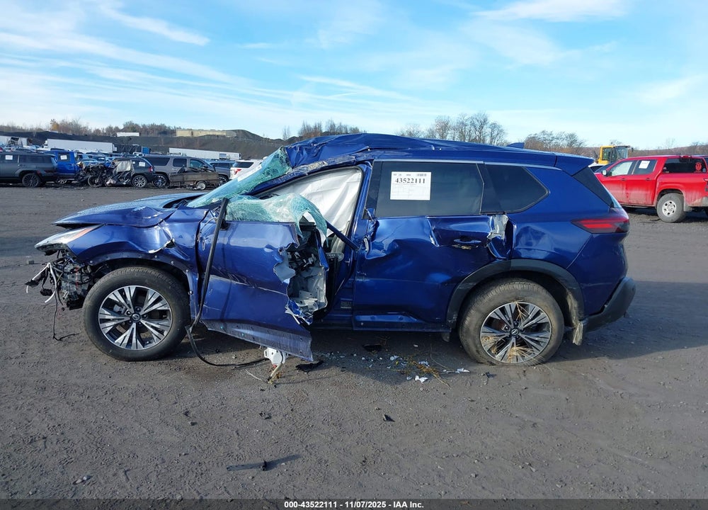 2021 NISSAN ROGUE SV INTELLIGENT AWD VIN: JN8AT3BB9MW213984