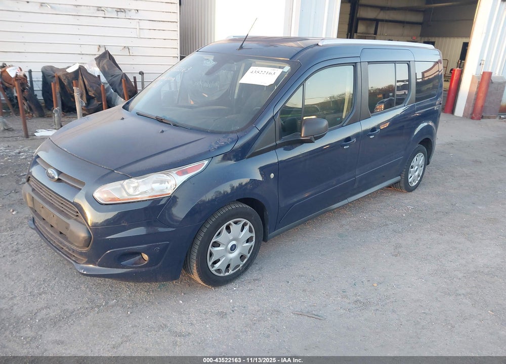 2017 FORD TRANSIT CONNECT XLT VIN: NM0GS9F70H1302070