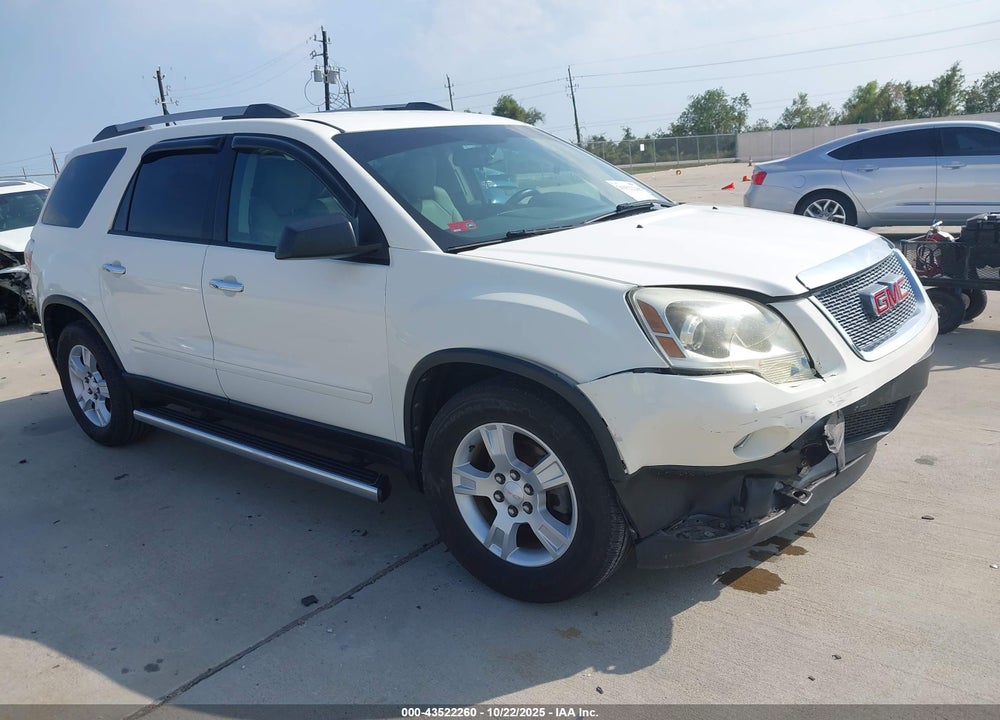 2012 GMC ACADIA SL VIN: 1GKKRNED5CJ277270
