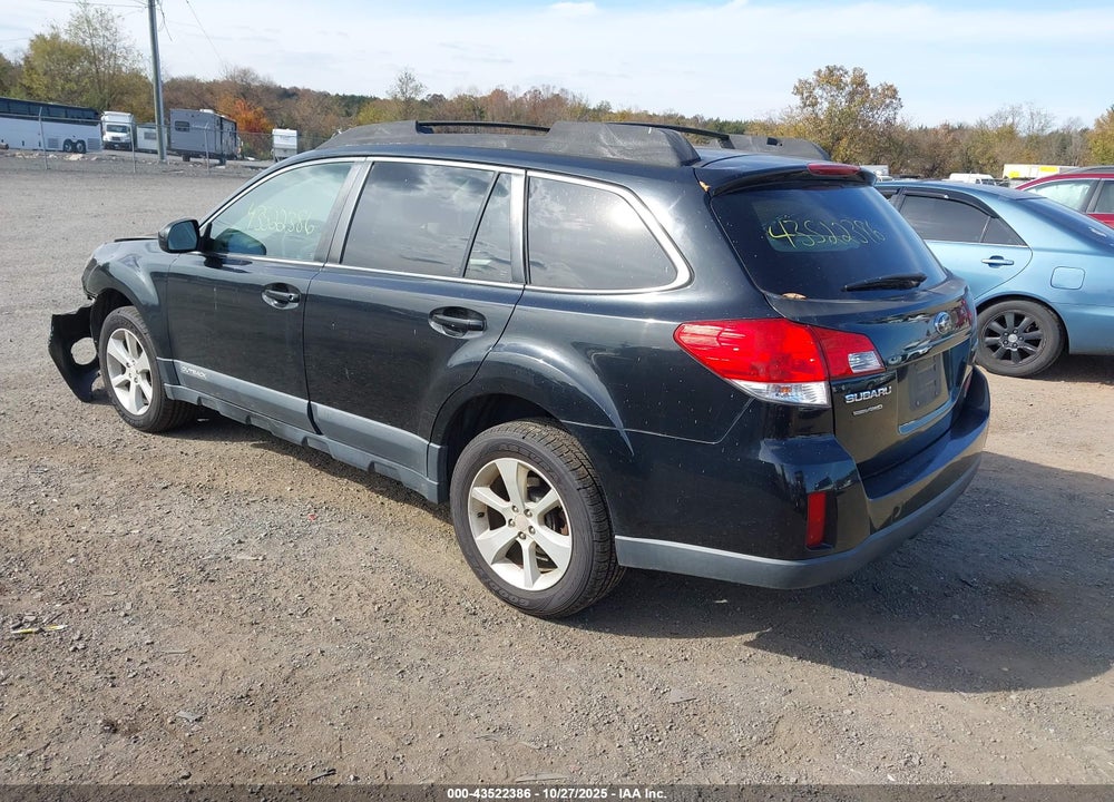 2013 SUBARU OUTBACK VIN: 4S4BRBCC5D3289246