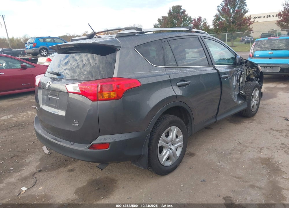 2013 TOYOTA RAV4 LE VIN: 2T3BFREV4DW100636