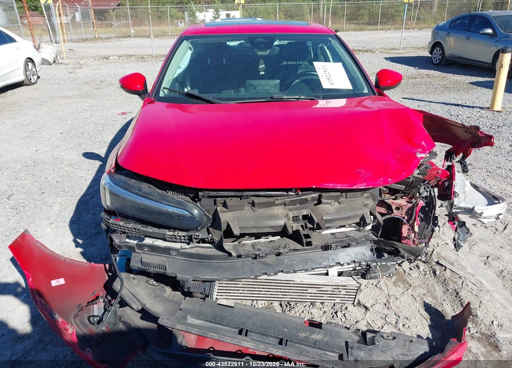 2022 HONDA CIVIC TOURING VIN: 2HGFE1F95NH303495