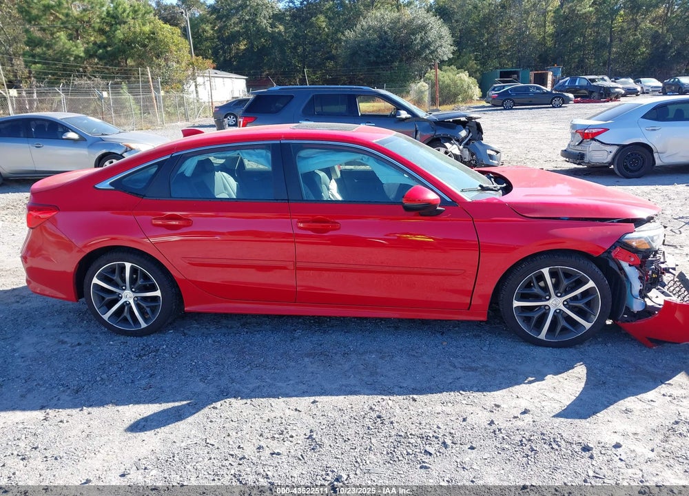 2022 HONDA CIVIC TOURING VIN: 2HGFE1F95NH303495