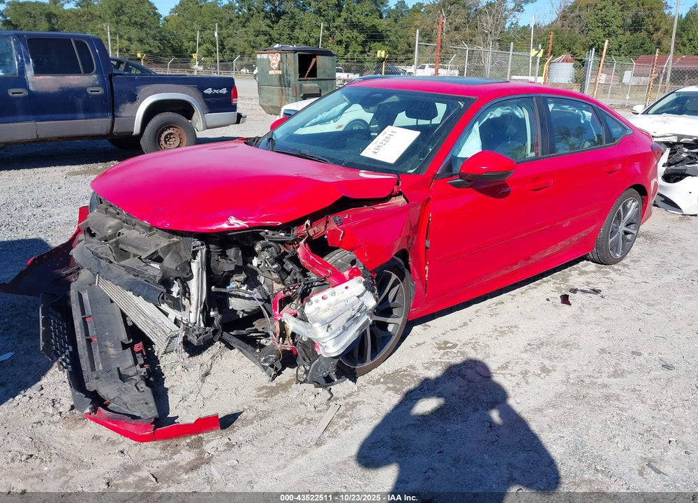2022 HONDA CIVIC TOURING VIN: 2HGFE1F95NH303495