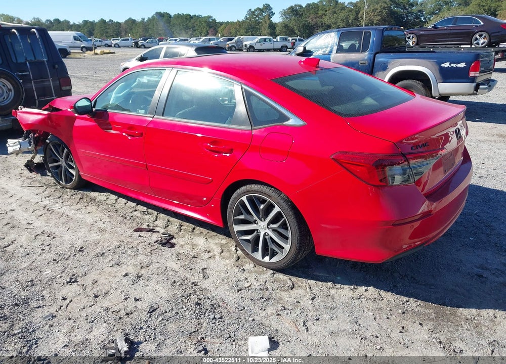 2022 HONDA CIVIC TOURING VIN: 2HGFE1F95NH303495