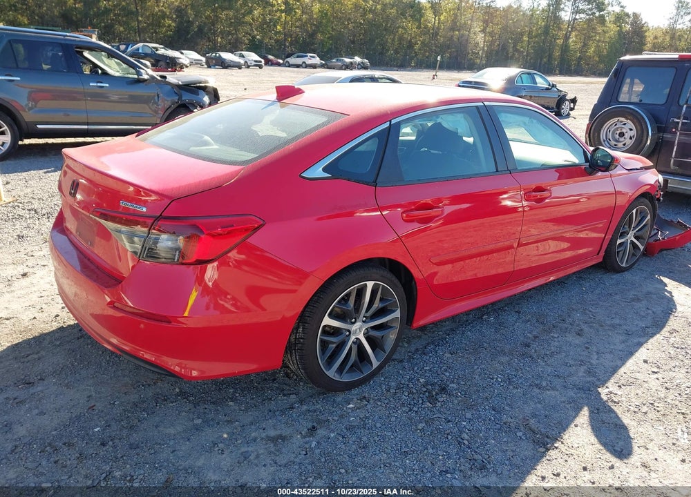 2022 HONDA CIVIC TOURING VIN: 2HGFE1F95NH303495