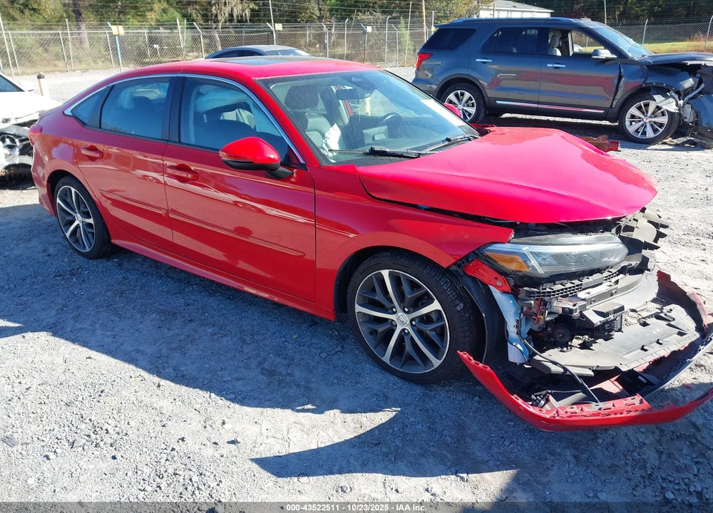 2022 HONDA CIVIC TOURING VIN: 2HGFE1F95NH303495