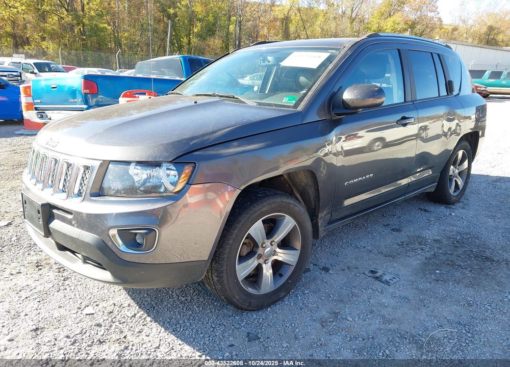 2017 JEEP COMPASS VIN: 1C4NJDEB4HD193634