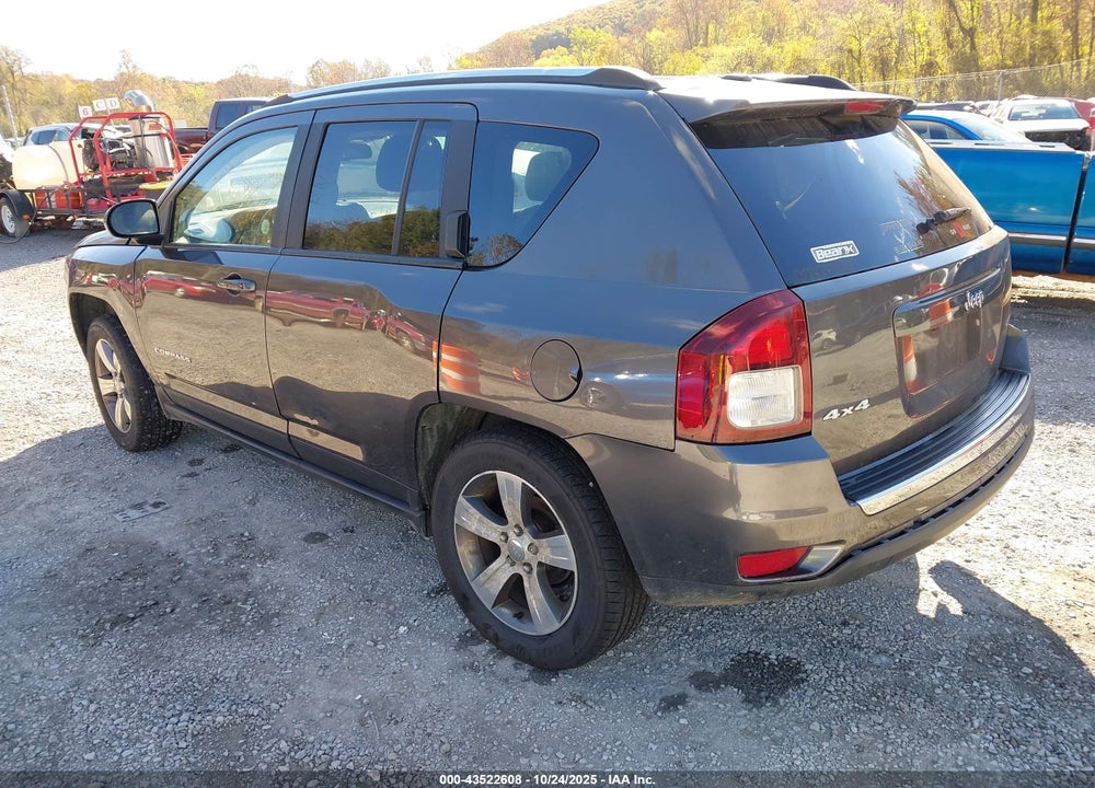2017 JEEP COMPASS VIN: 1C4NJDEB4HD193634