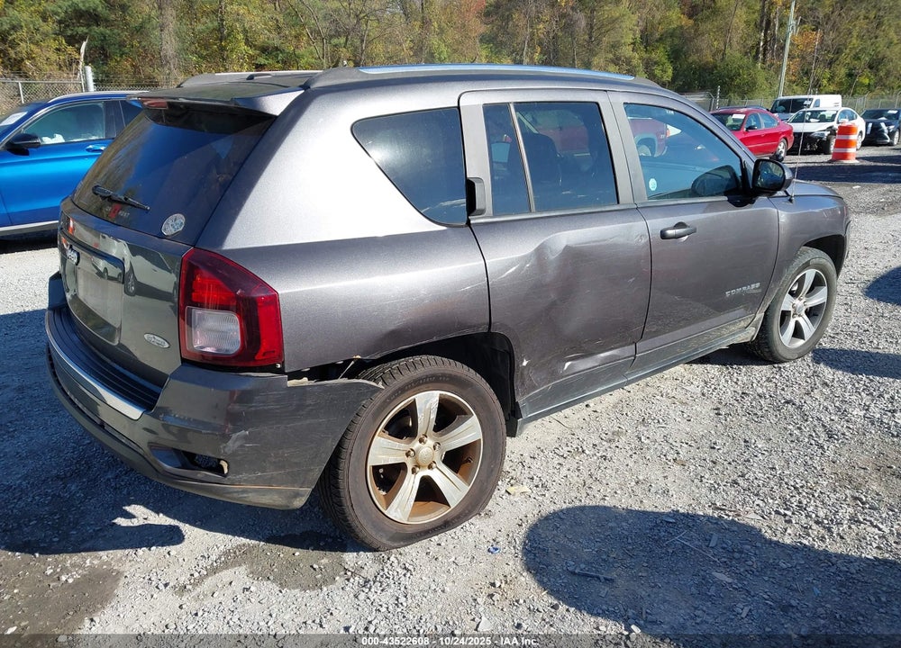 2017 JEEP COMPASS VIN: 1C4NJDEB4HD193634