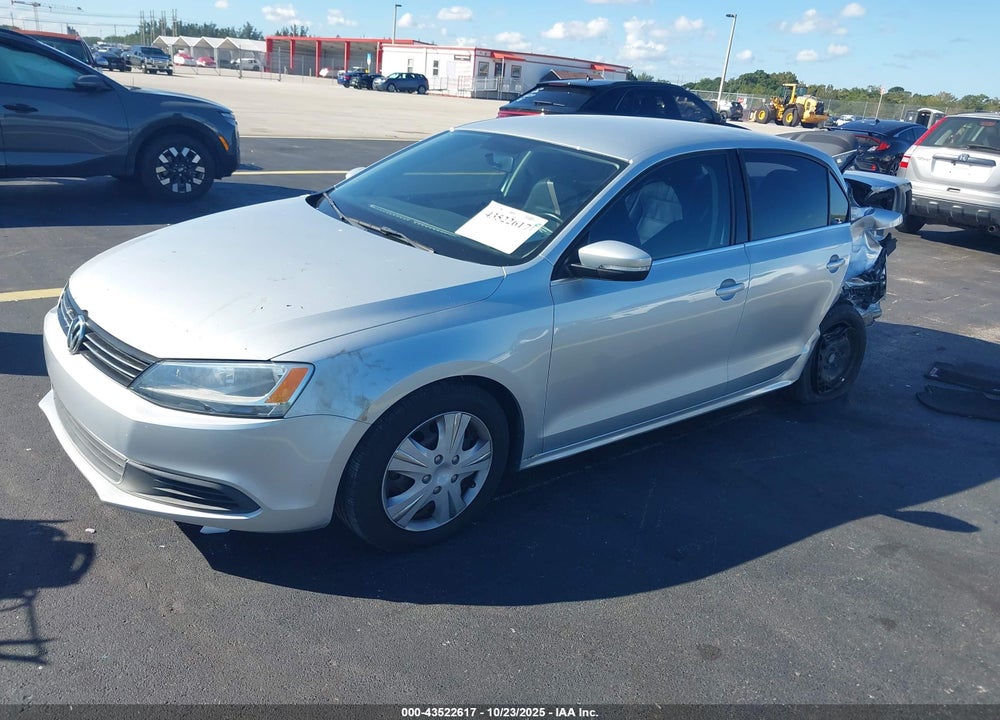 2013 VOLKSWAGEN JETTA 2.5L SE VIN: 3VWDP7AJ8DM220922