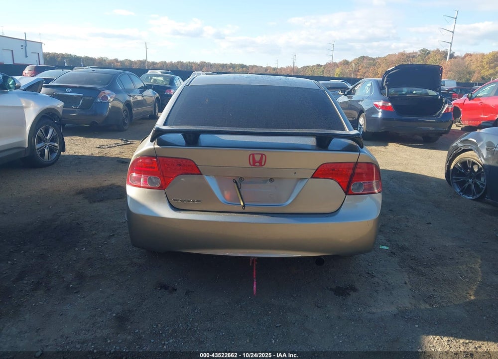 2006 HONDA CIVIC VIN: 1HGFA16516L027538