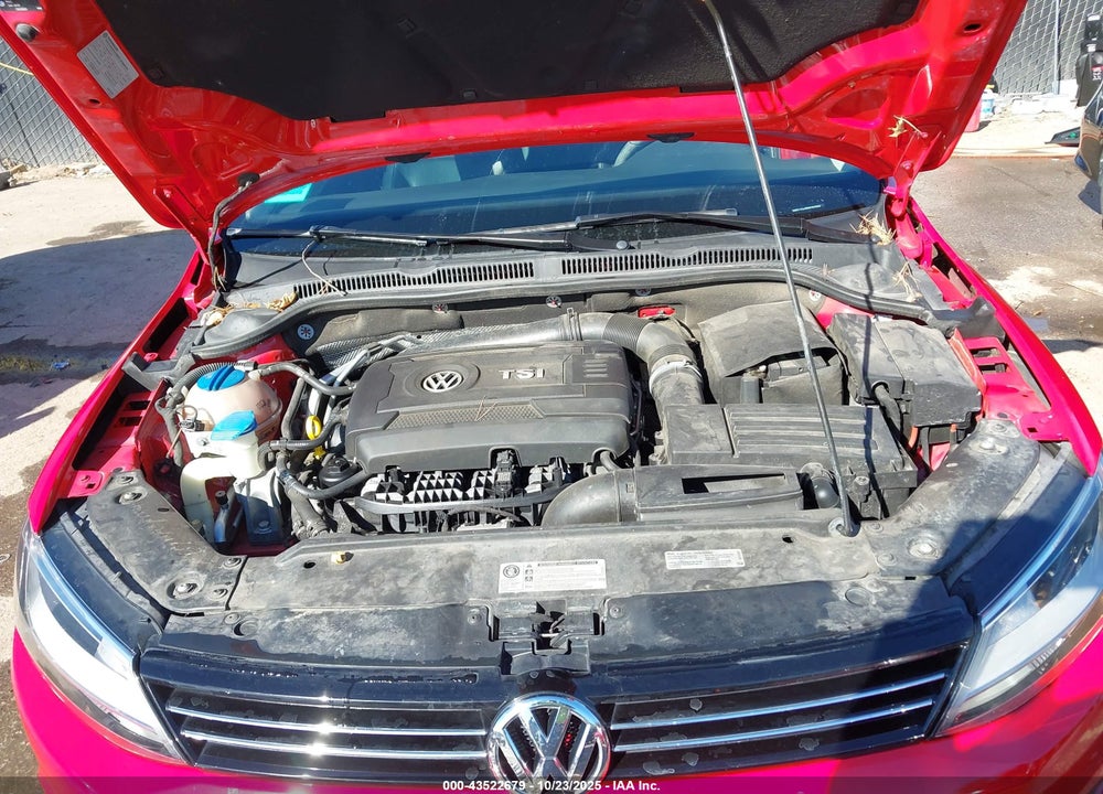 2014 VOLKSWAGEN JETTA 1.8T SE VIN: 3VWD17AJ8EM384500
