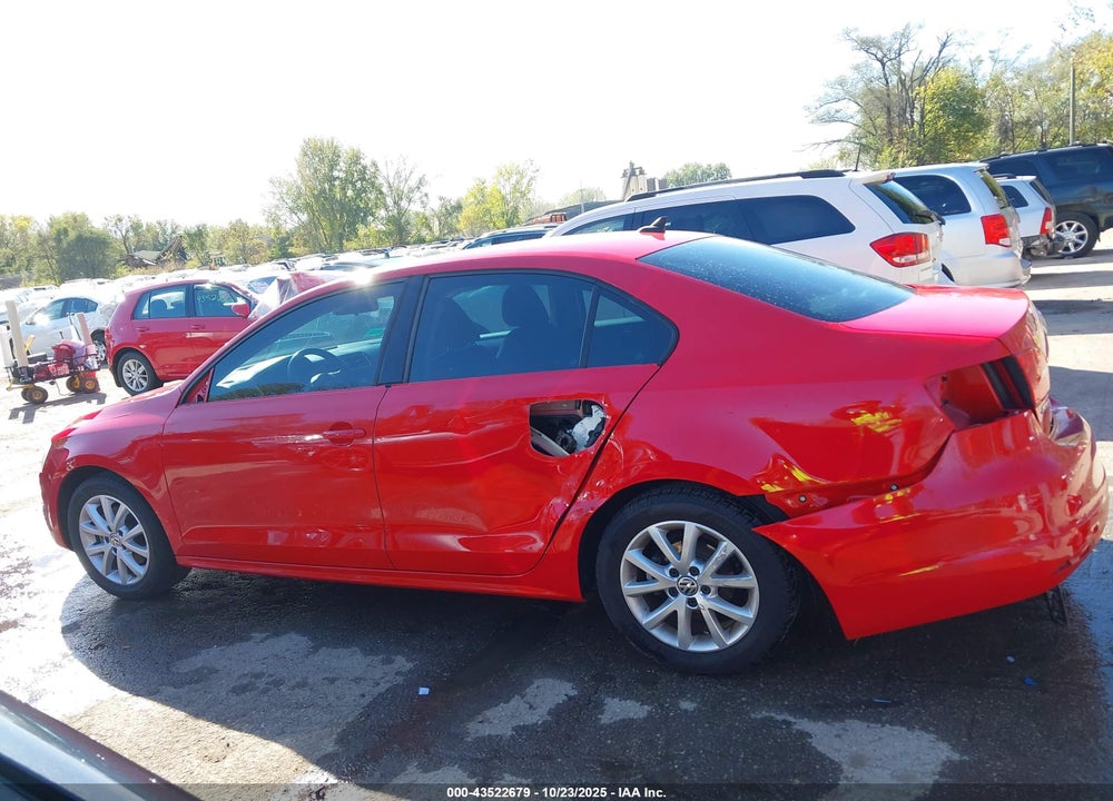 2014 VOLKSWAGEN JETTA 1.8T SE VIN: 3VWD17AJ8EM384500