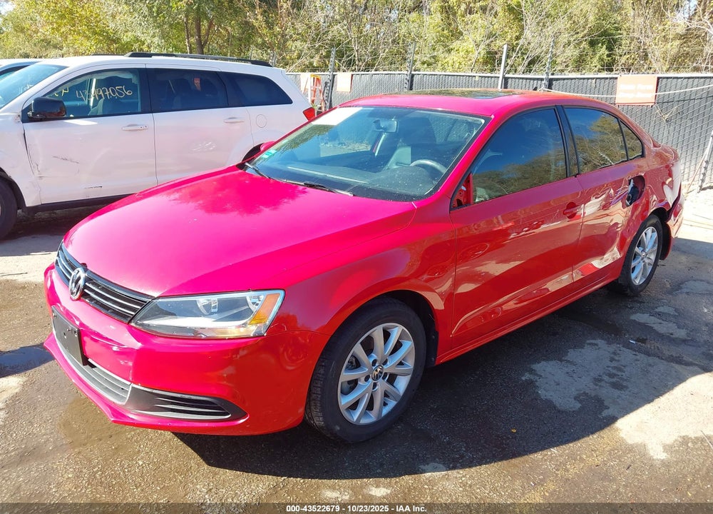2014 VOLKSWAGEN JETTA 1.8T SE VIN: 3VWD17AJ8EM384500