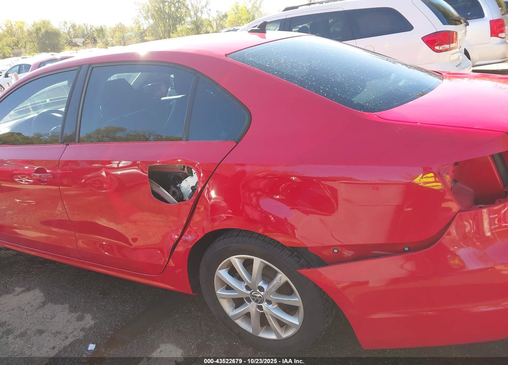 2014 VOLKSWAGEN JETTA 1.8T SE VIN: 3VWD17AJ8EM384500