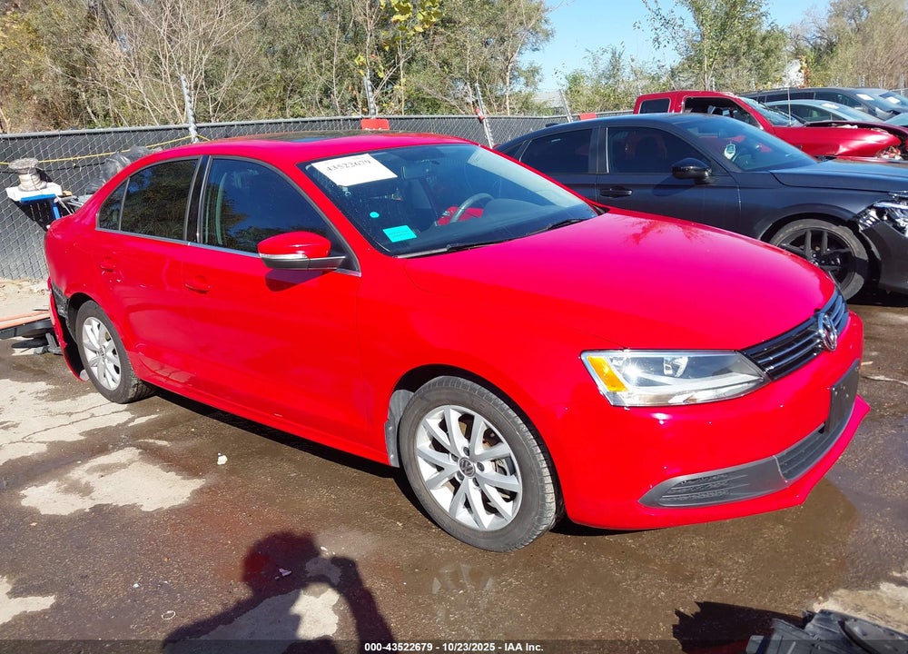 2014 VOLKSWAGEN JETTA 1.8T SE VIN: 3VWD17AJ8EM384500