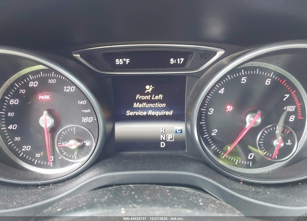 2017 MERCEDES-BENZ CLA-CLASS VIN: WDDSJ4EBXHN451495