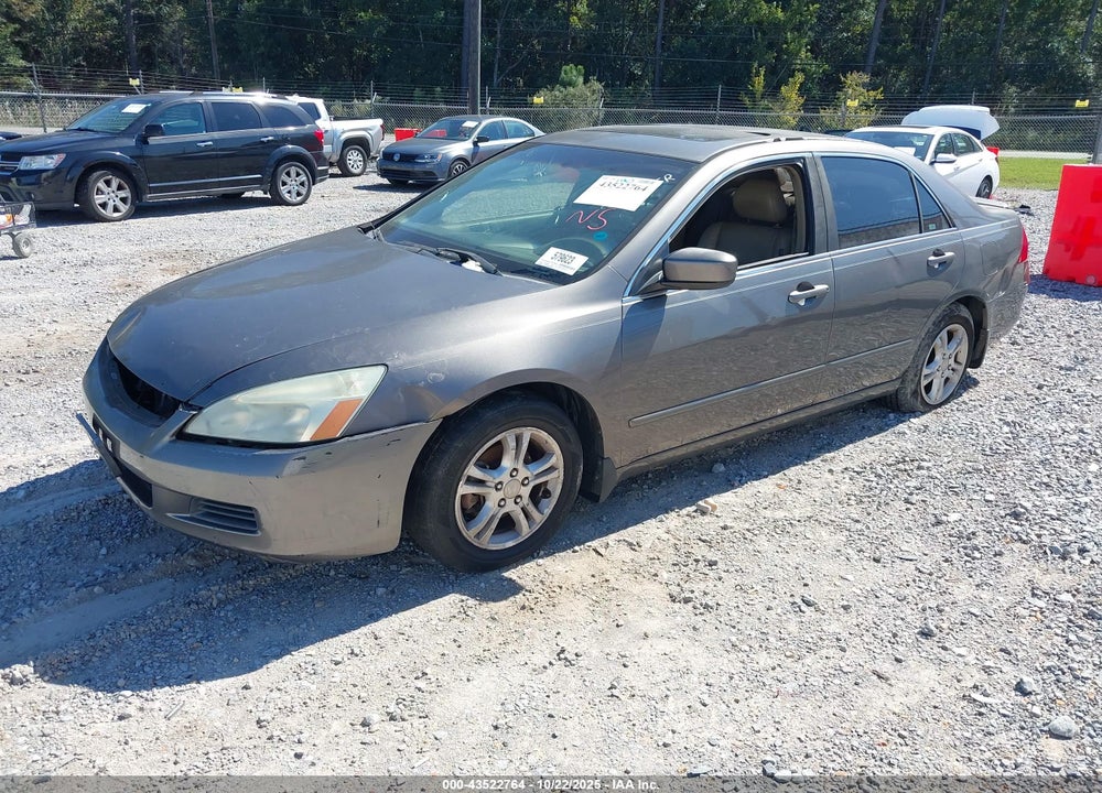 2007 HONDA ACCORD 2.4 EX VIN: 1HGCM56807A078862