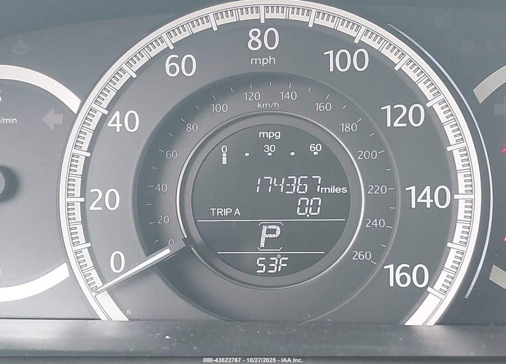 2013 HONDA ACCORD LX VIN: 1HGCR2F31DA032411