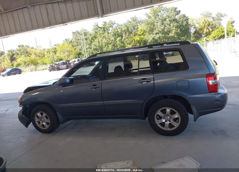 2006 TOYOTA HIGHLANDER VIN: JTEGP21A860114992