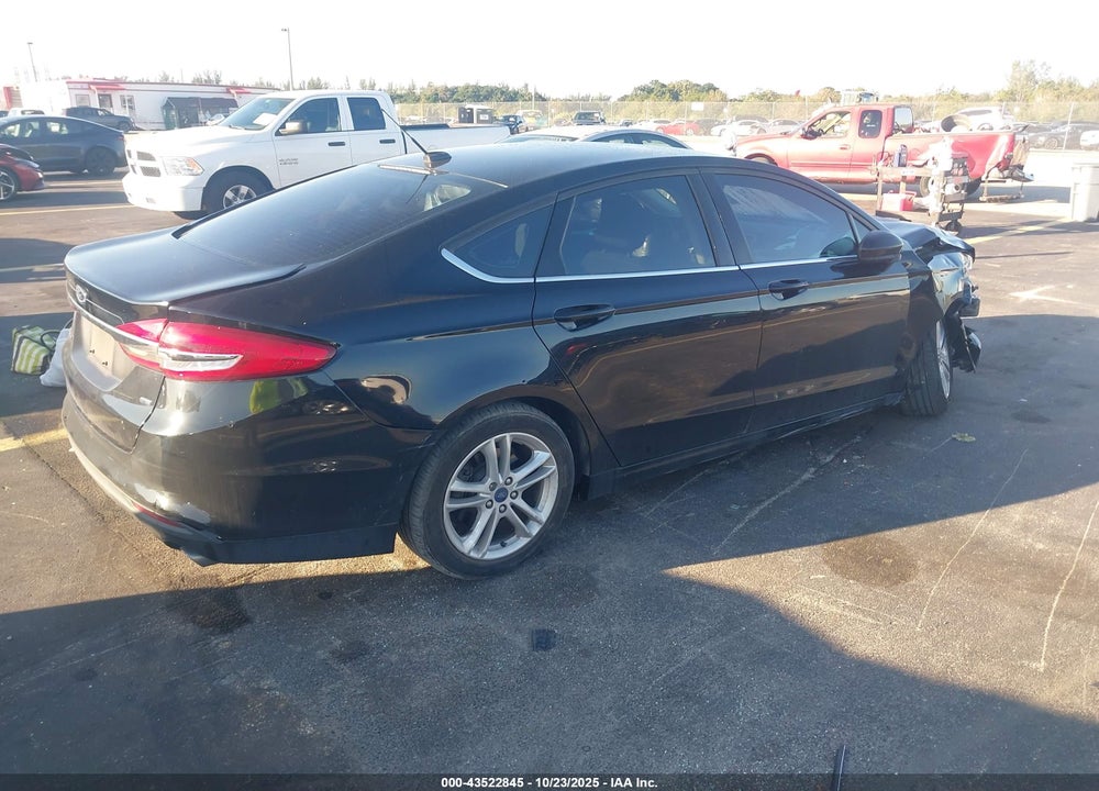 2018 FORD FUSION SE VIN: 3FA6P0H73JR121930