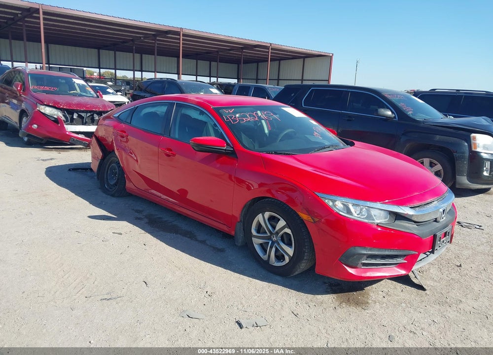 2017 HONDA CIVIC LX VIN: 2HGFC2F5XHH517394