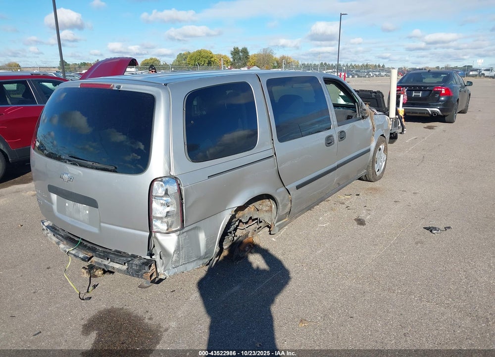 2008 CHEVROLET UPLANDER LS VIN: 1GNDV23W88D162002
