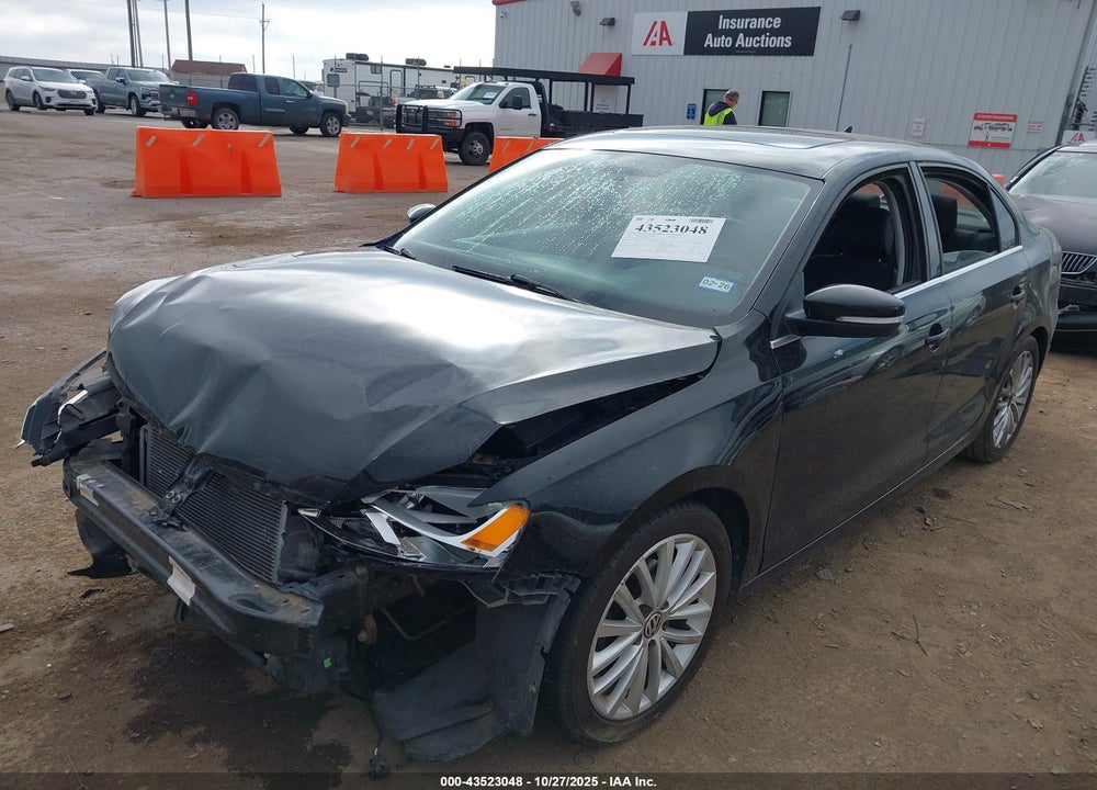 2011 VOLKSWAGEN JETTA 2.5L SEL VIN: 3VWLX7AJ3BM307538