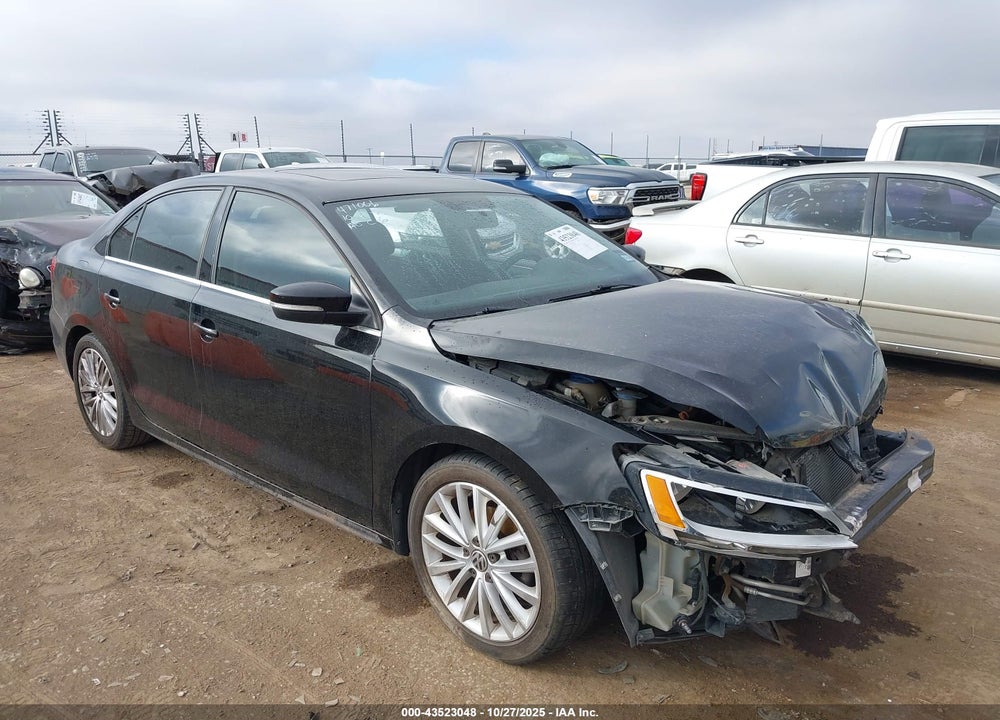 2011 VOLKSWAGEN JETTA 2.5L SEL VIN: 3VWLX7AJ3BM307538