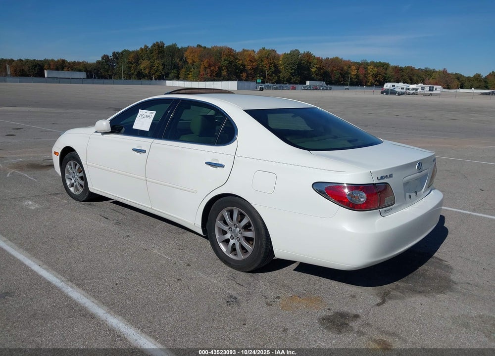 2004 LEXUS ES 330 VIN: JTHBA30G645015890