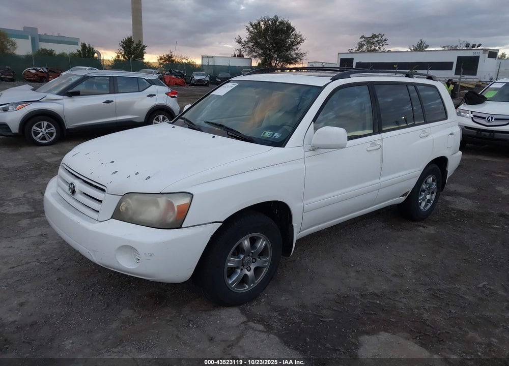 2004 TOYOTA HIGHLANDER V6 VIN: JTEDP21A040019861