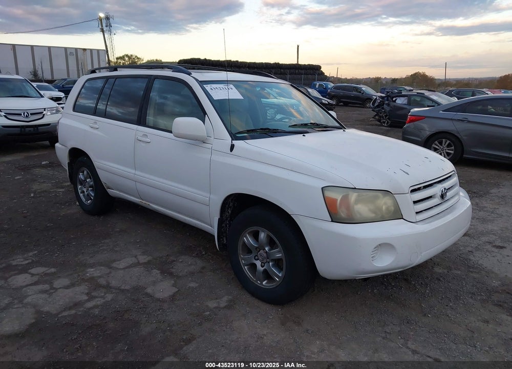 2004 TOYOTA HIGHLANDER V6 VIN: JTEDP21A040019861