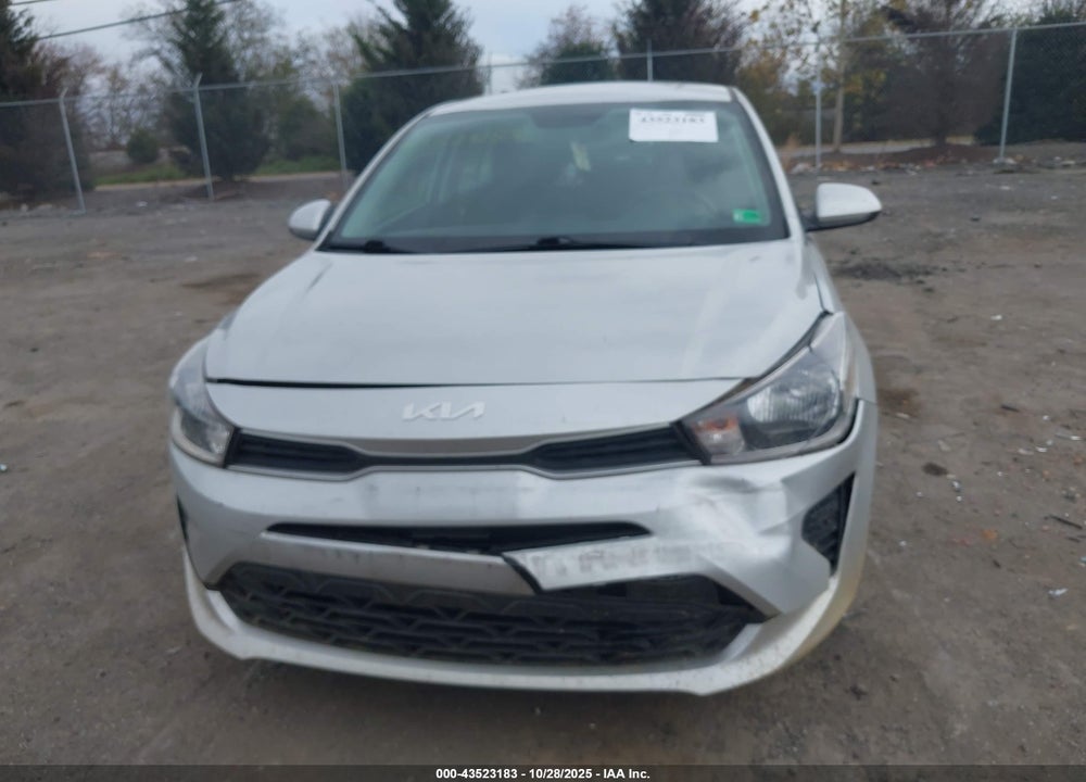 2022 KIA RIO LX VIN: 3KPA24AD4NE473521