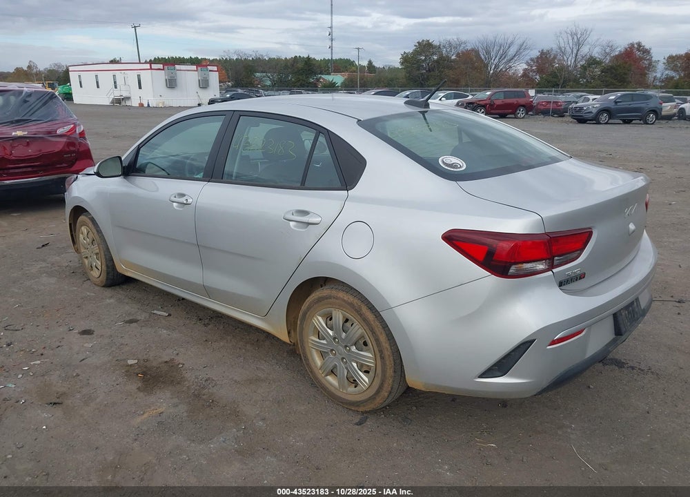 2022 KIA RIO LX VIN: 3KPA24AD4NE473521