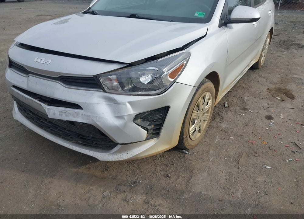 2022 KIA RIO LX VIN: 3KPA24AD4NE473521