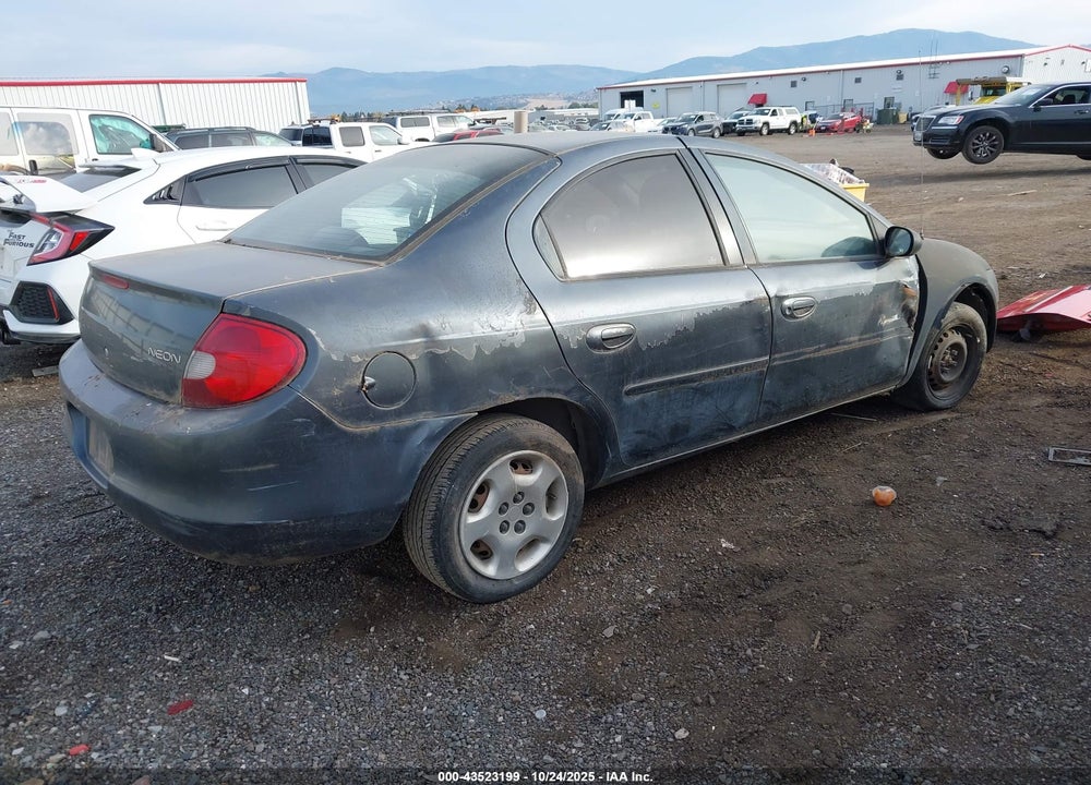2001 PLYMOUTH NEON HIGHLINE VIN: 1P3ES46C61D178417