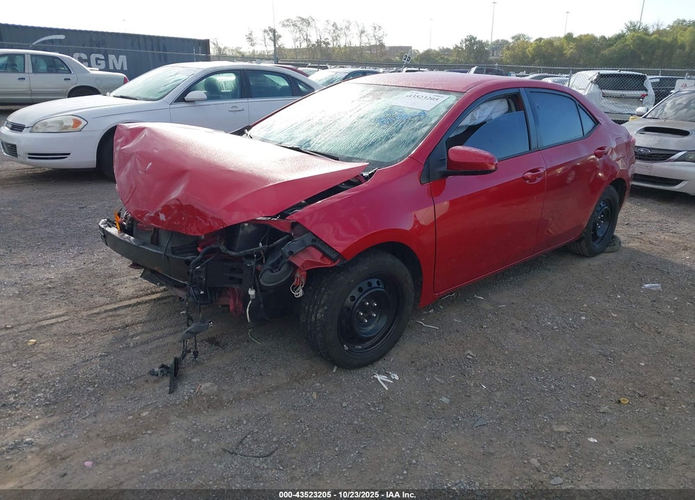 2017 TOYOTA COROLLA LE VIN: 2T1BURHE3HC857478