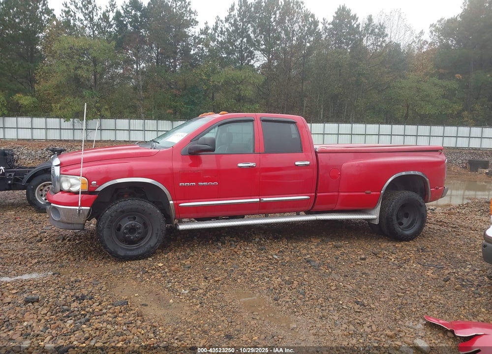 2004 DODGE RAM 3500 SLT/LARAMIE VIN: 3D7MU48C34G262422