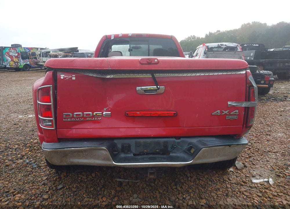 2004 DODGE RAM 3500 SLT/LARAMIE VIN: 3D7MU48C34G262422