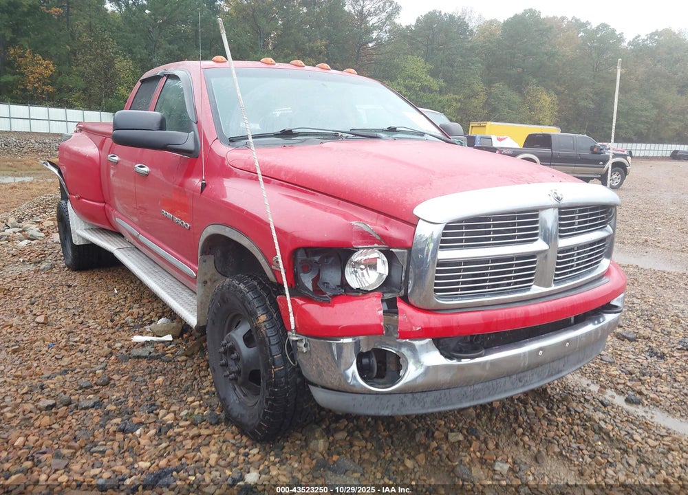 2004 DODGE RAM 3500 SLT/LARAMIE VIN: 3D7MU48C34G262422