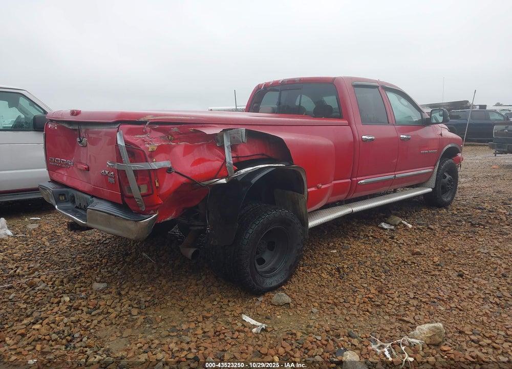 2004 DODGE RAM 3500 SLT/LARAMIE VIN: 3D7MU48C34G262422