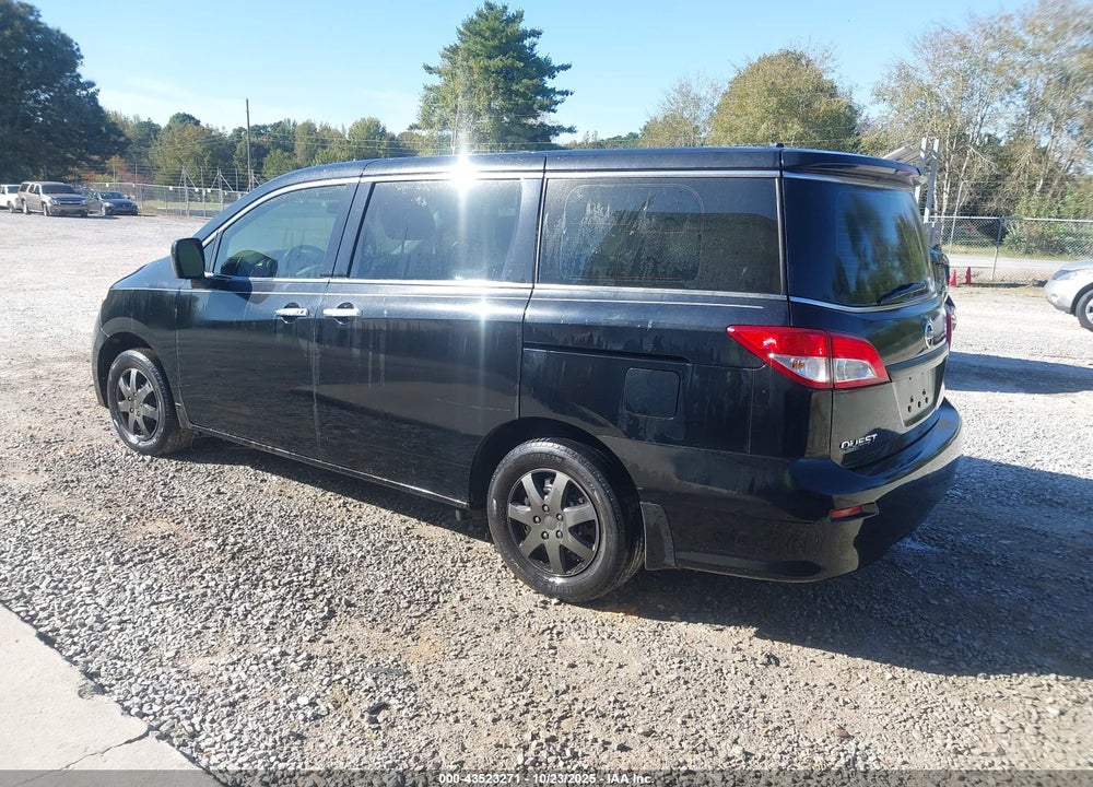 2015 NISSAN QUEST S VIN: JN8AE2KP1F9128638