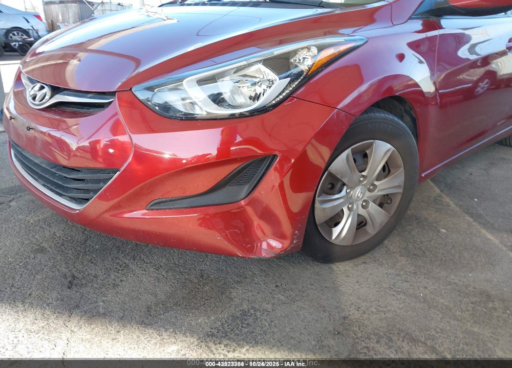 2016 HYUNDAI ELANTRA SE VIN: 5NPDH4AE5GH778920