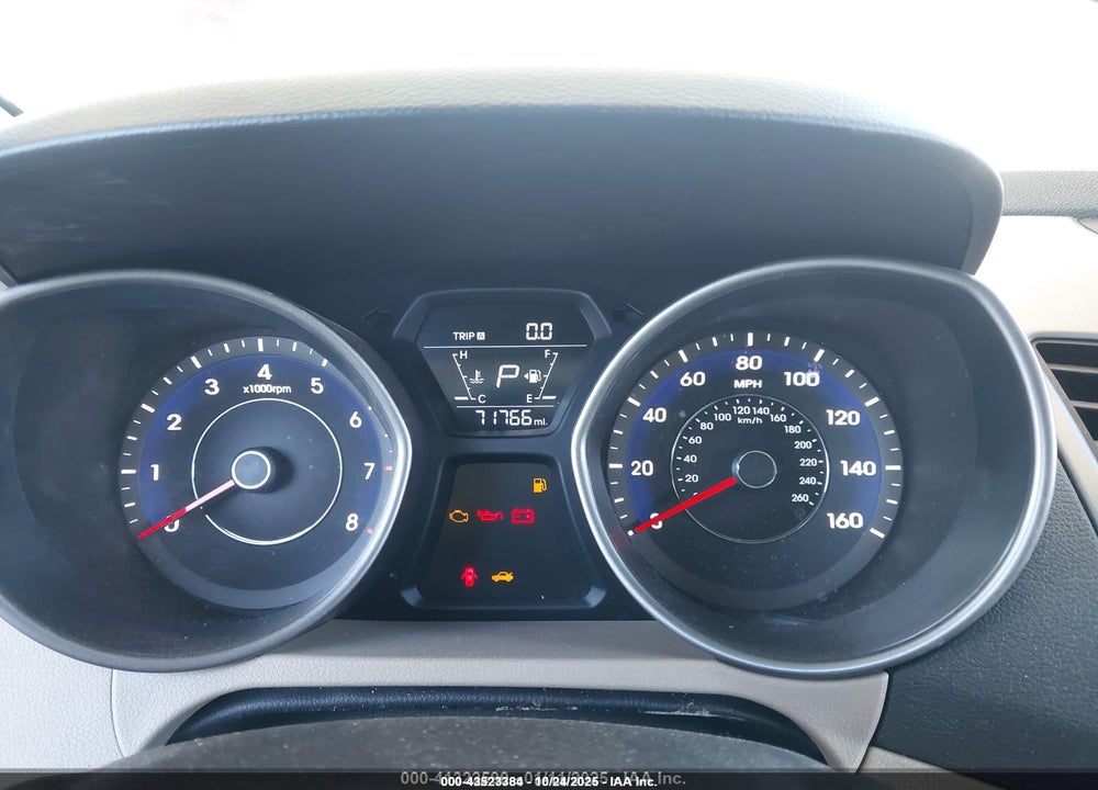 2016 HYUNDAI ELANTRA SE VIN: 5NPDH4AE5GH778920