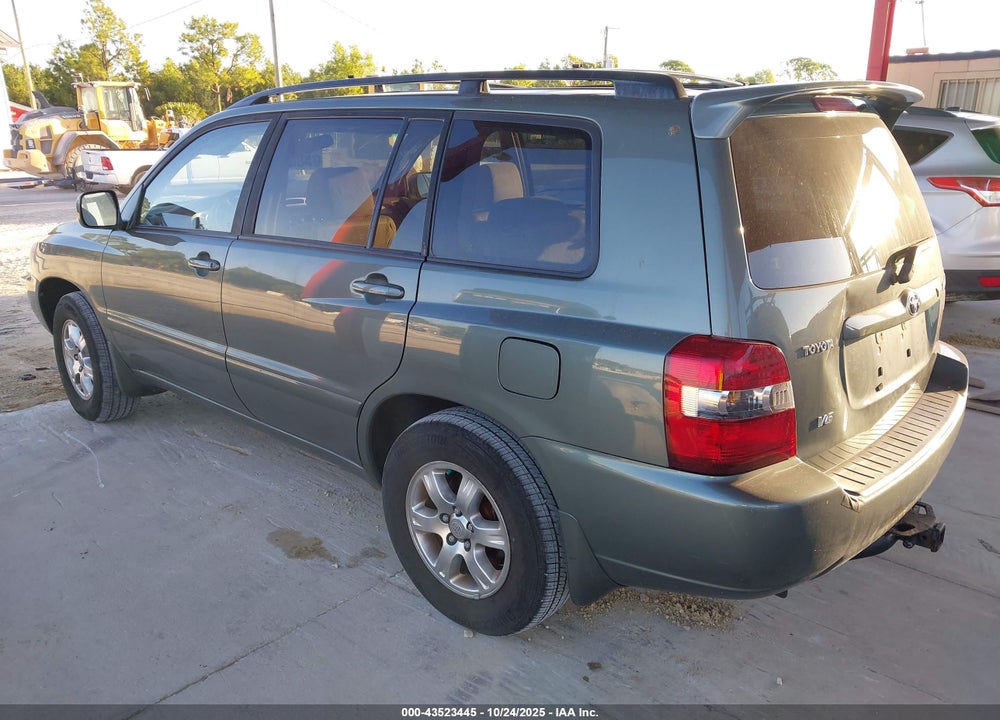 2005 TOYOTA HIGHLANDER V6 VIN: JTEDP21A450061998
